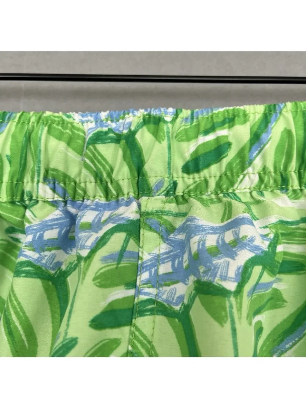 Vineyard Vines Green Fish Print Swim Trunks